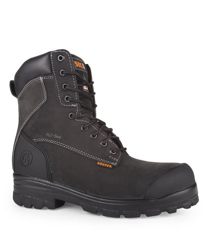 10-4, Black | 8" Lightweight Tactical Leather & Ballistic Nylon Boots